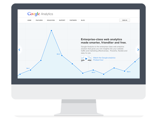 Tracking with Google Analytics